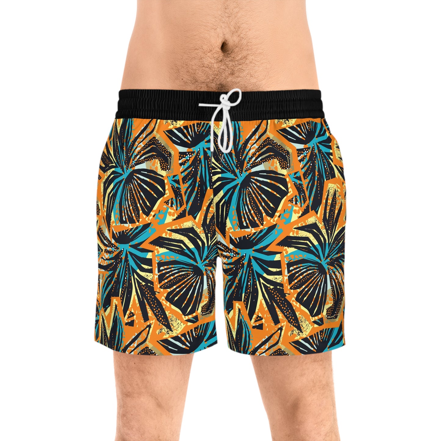 Beach Floral Swim Trunks