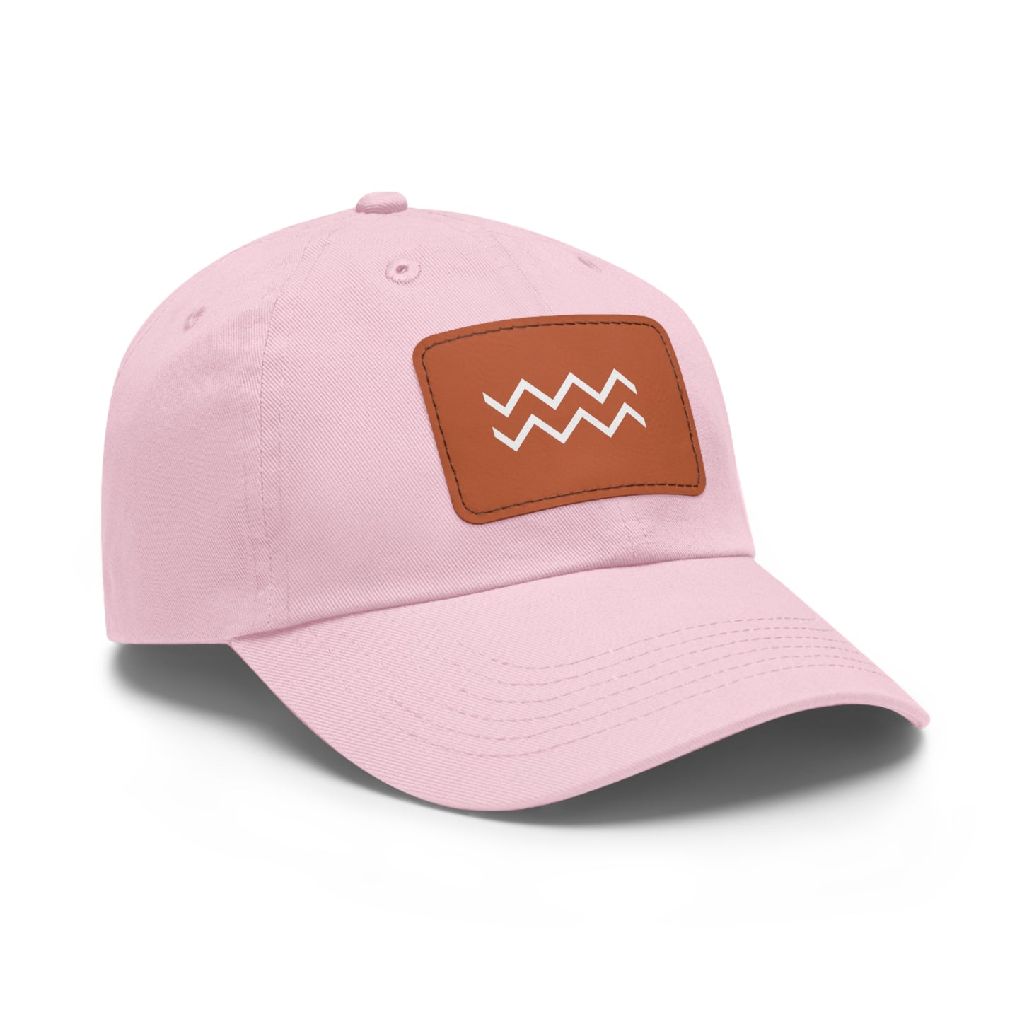 White Ripple Dad Hat