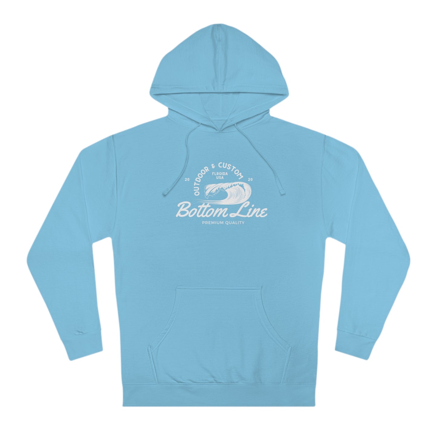 Wave Barrel Front Design Hoodie