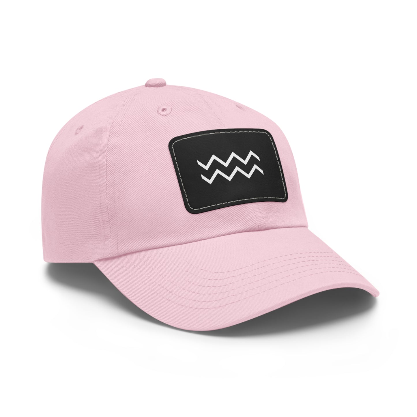 White Ripple Dad Hat