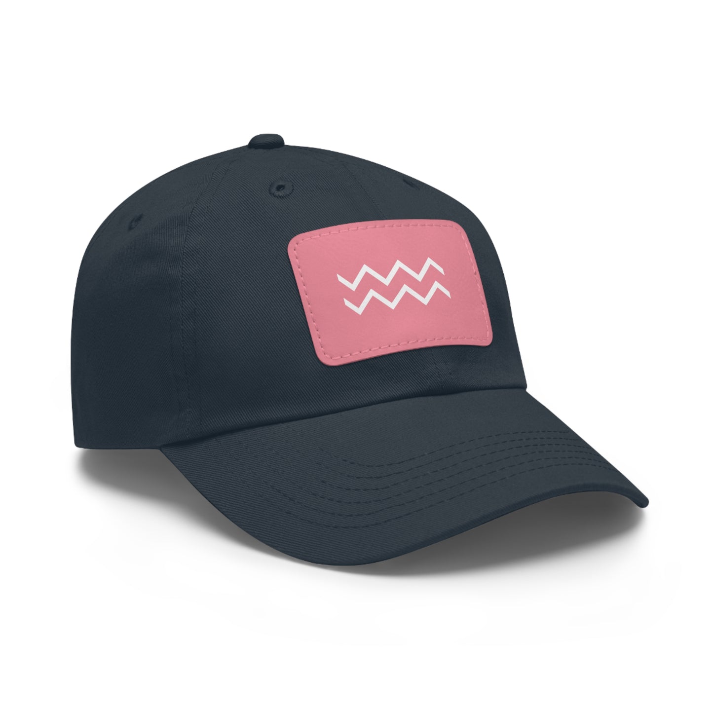 White Ripple Dad Hat