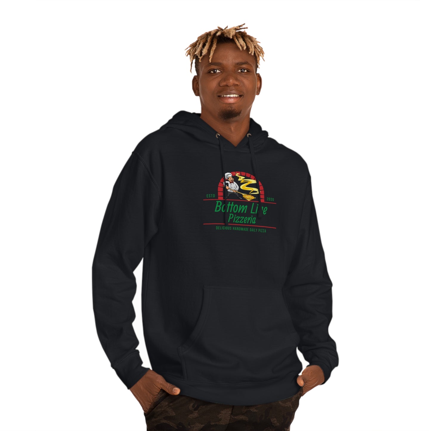 Pizzeria Front Design Hoodie