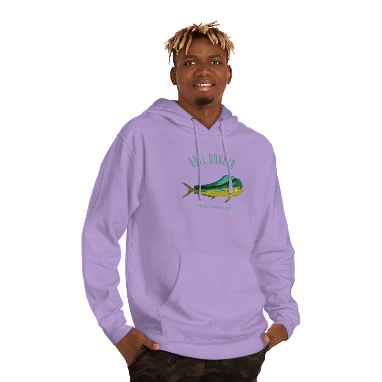 Bull Dolphin Front Design Hoodie