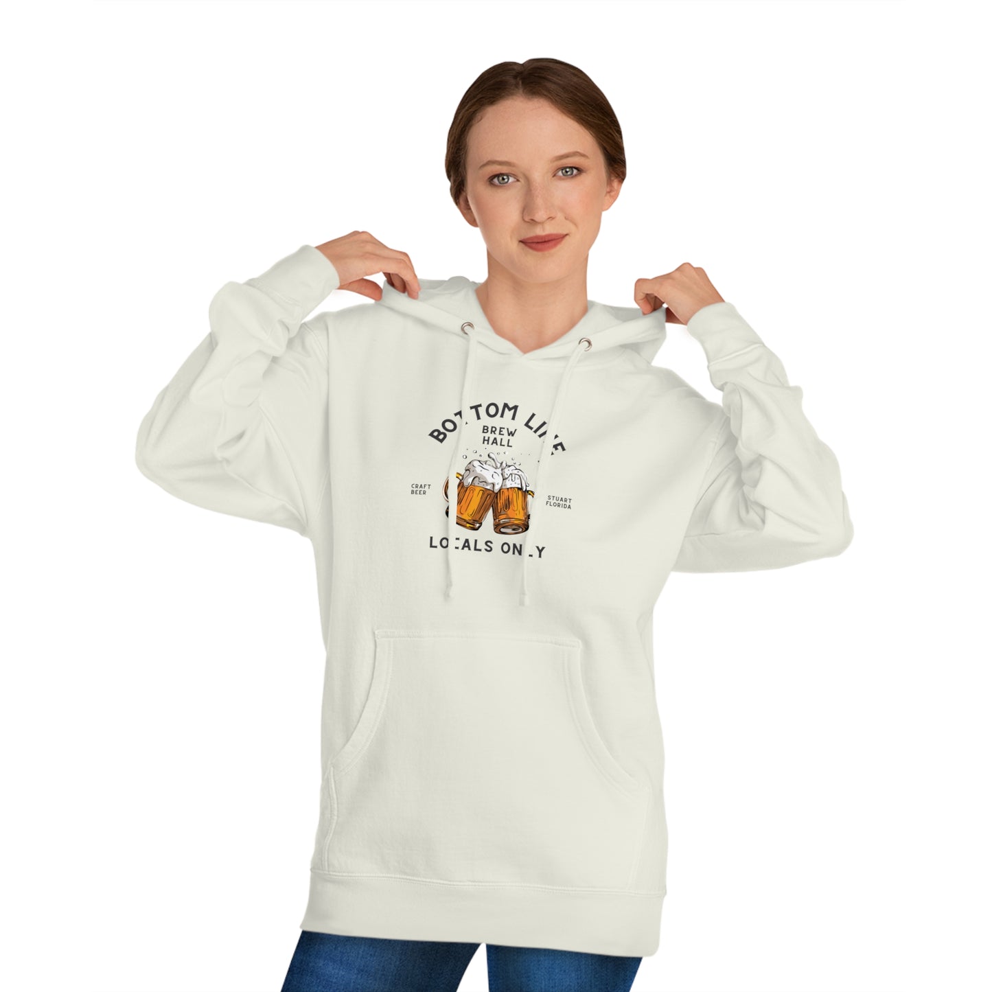 Brew Hall Front Design Hoodie