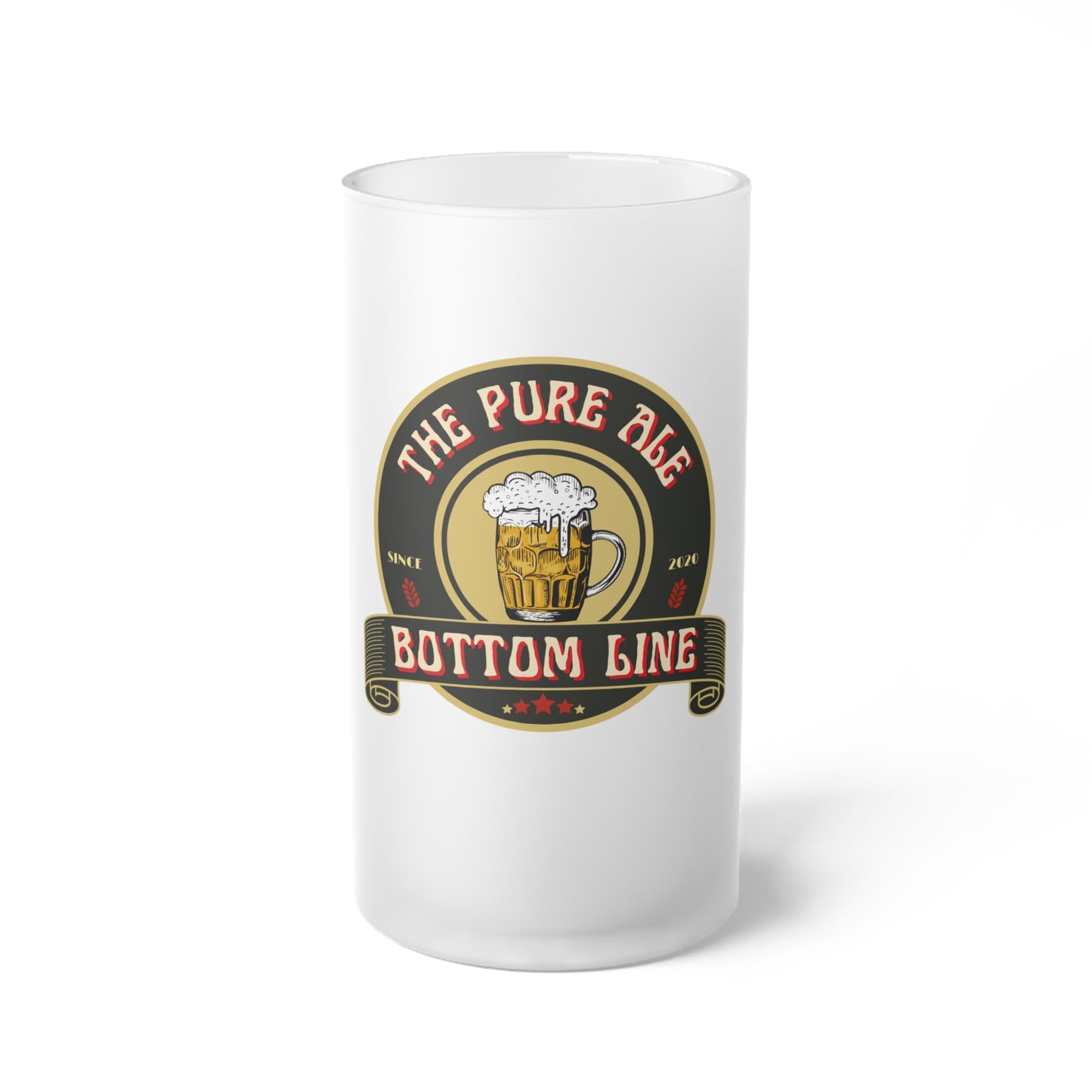 The Pure Ale 16oz Frosted Beer Mug