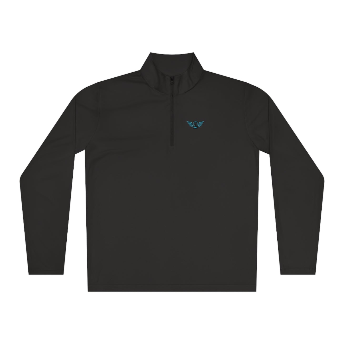 Dumbbell Wing Quarter-Zip Pullover