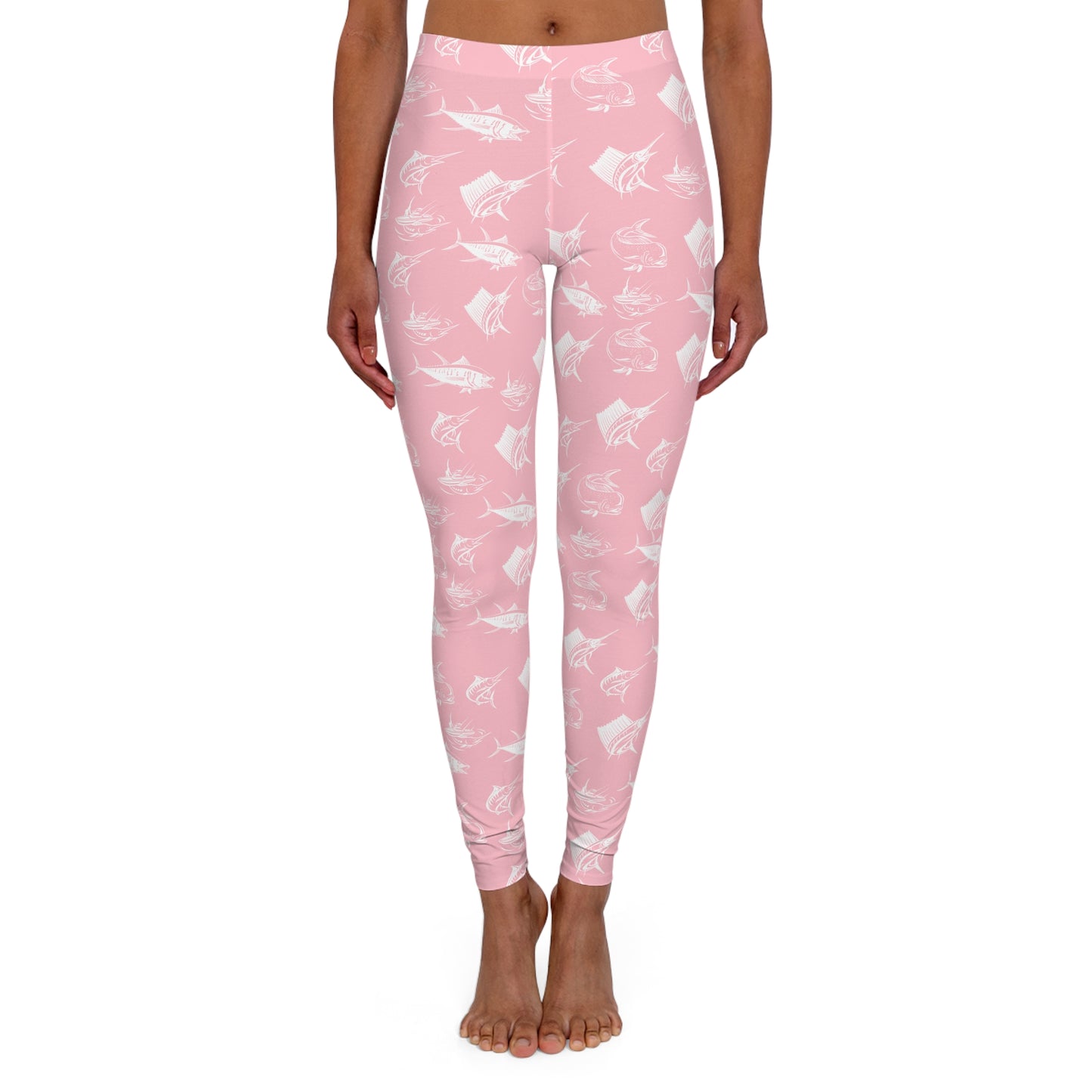 Pink Sport Fish Leggings