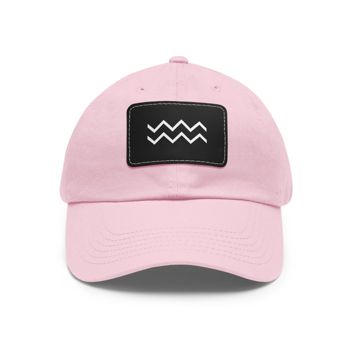 White Ripple Dad Hat