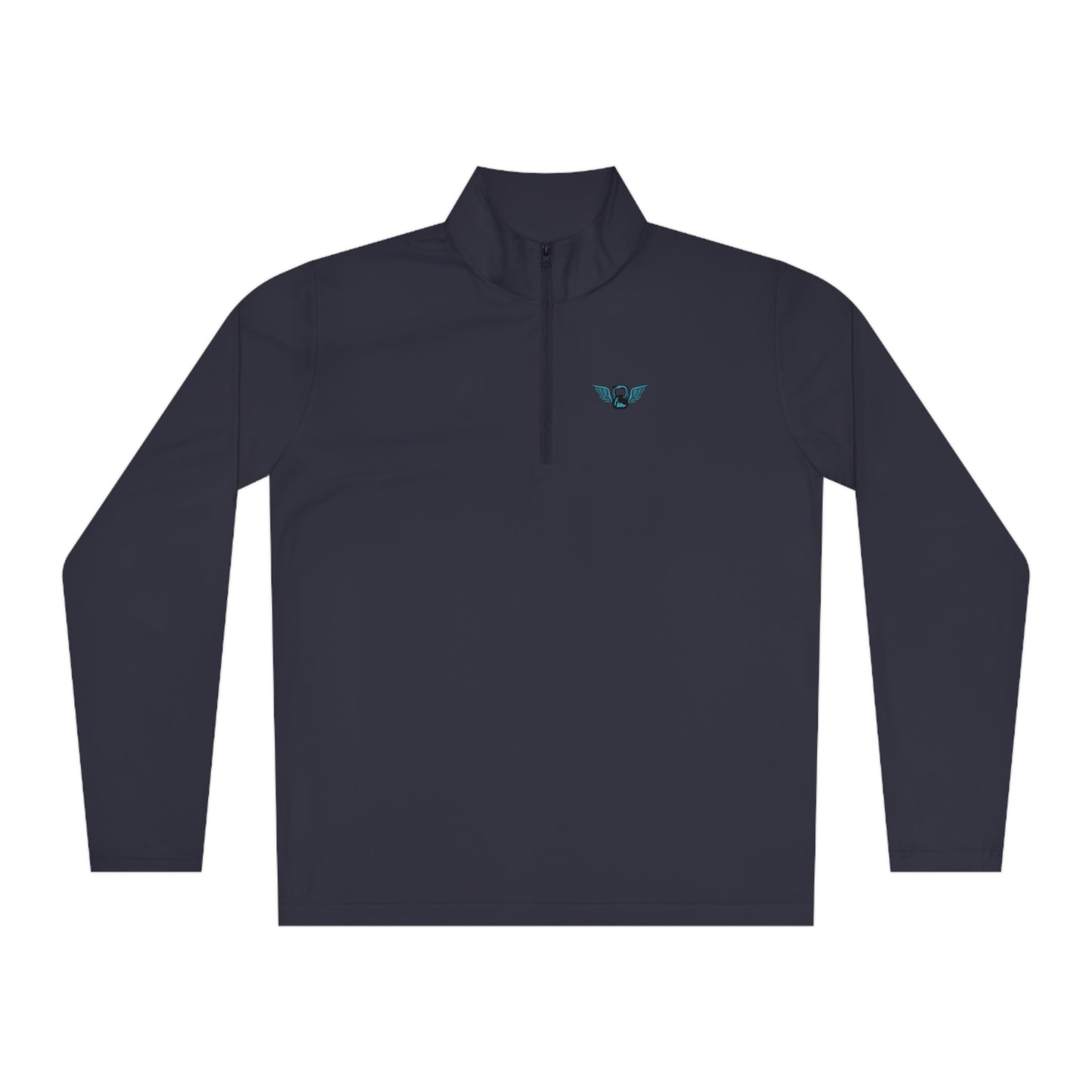 Dumbbell Wing Quarter-Zip Pullover