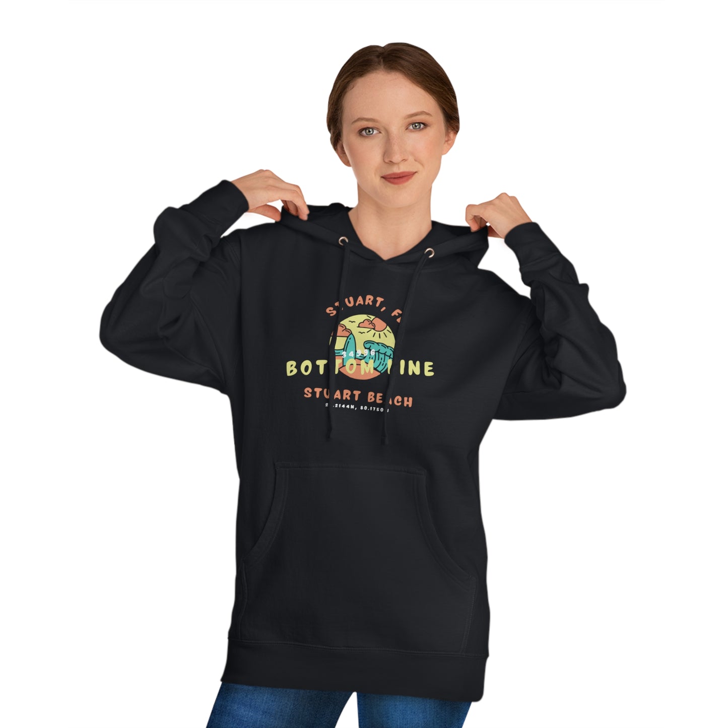 Stuart Beach Front Design Hoodie