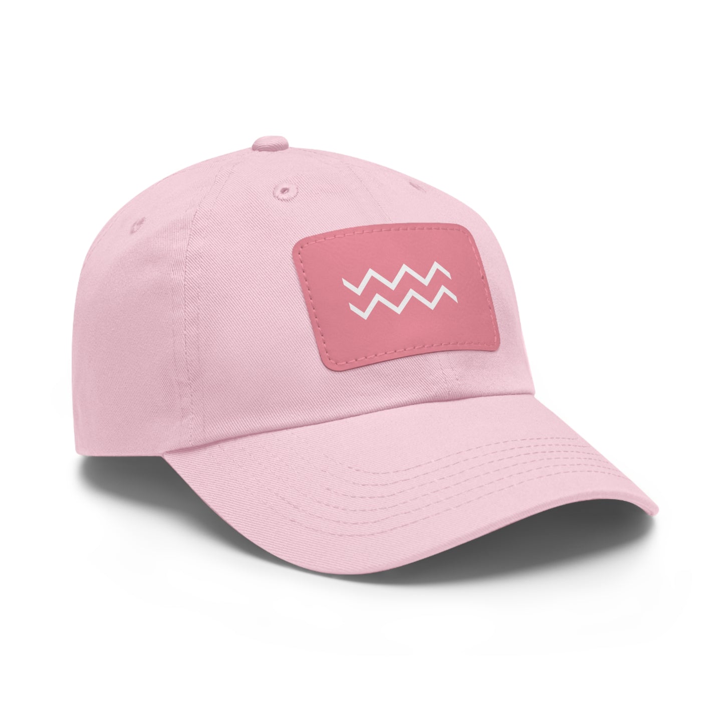 White Ripple Dad Hat