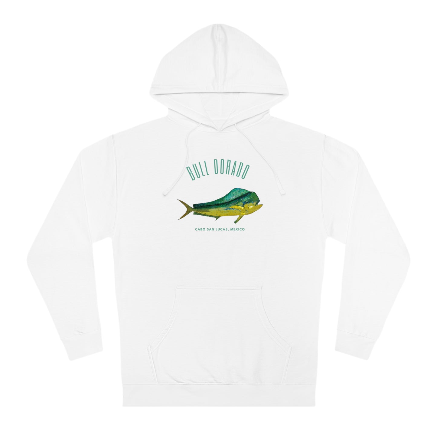 Bull Dolphin Front Design Hoodie