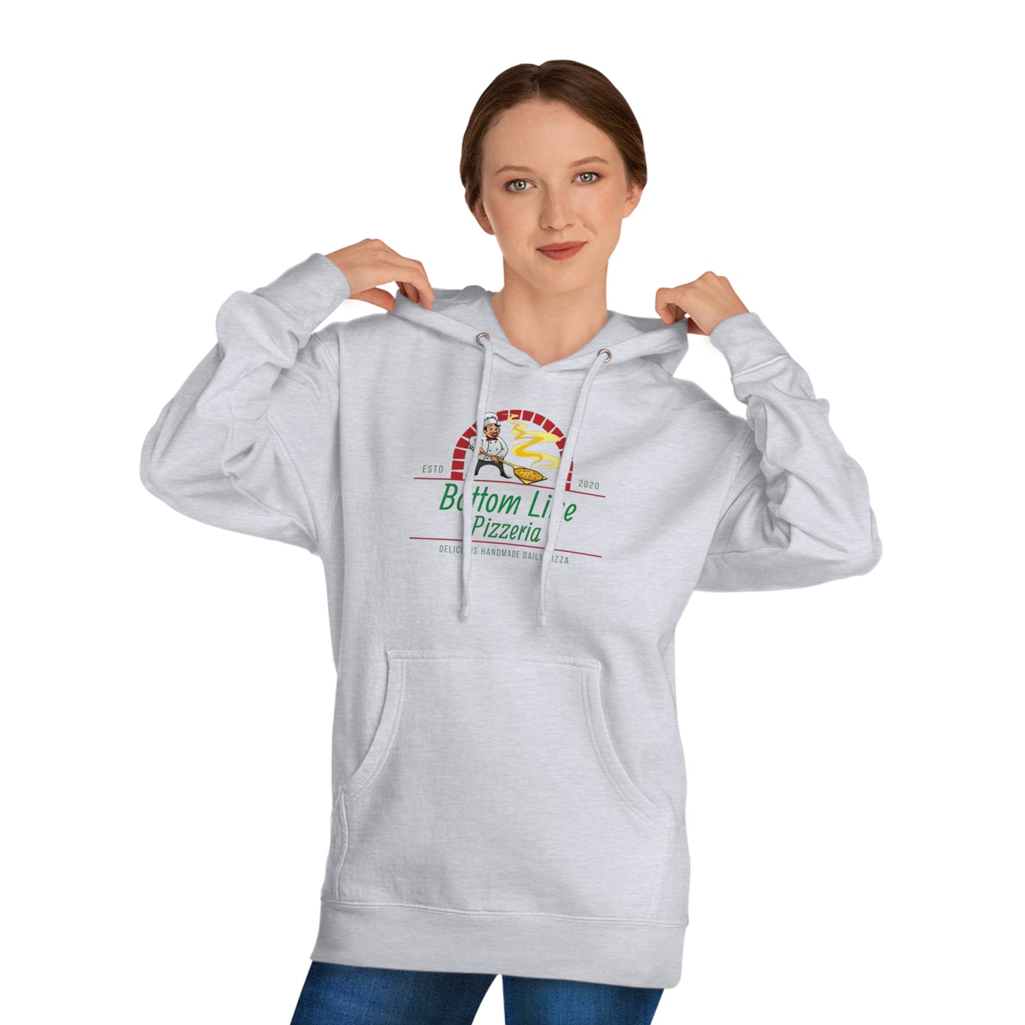 Pizzeria Front Design Hoodie