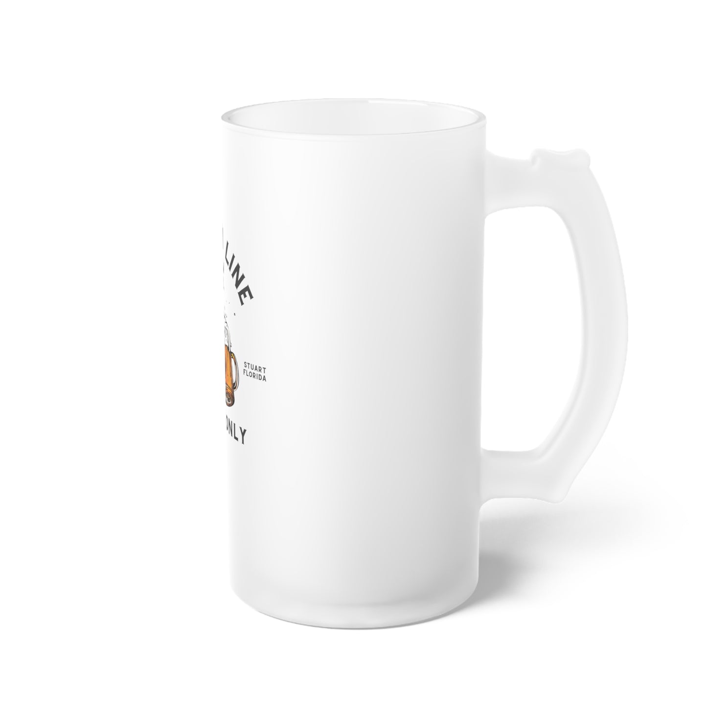 Brew Hall 16oz Frosted Beer Mug