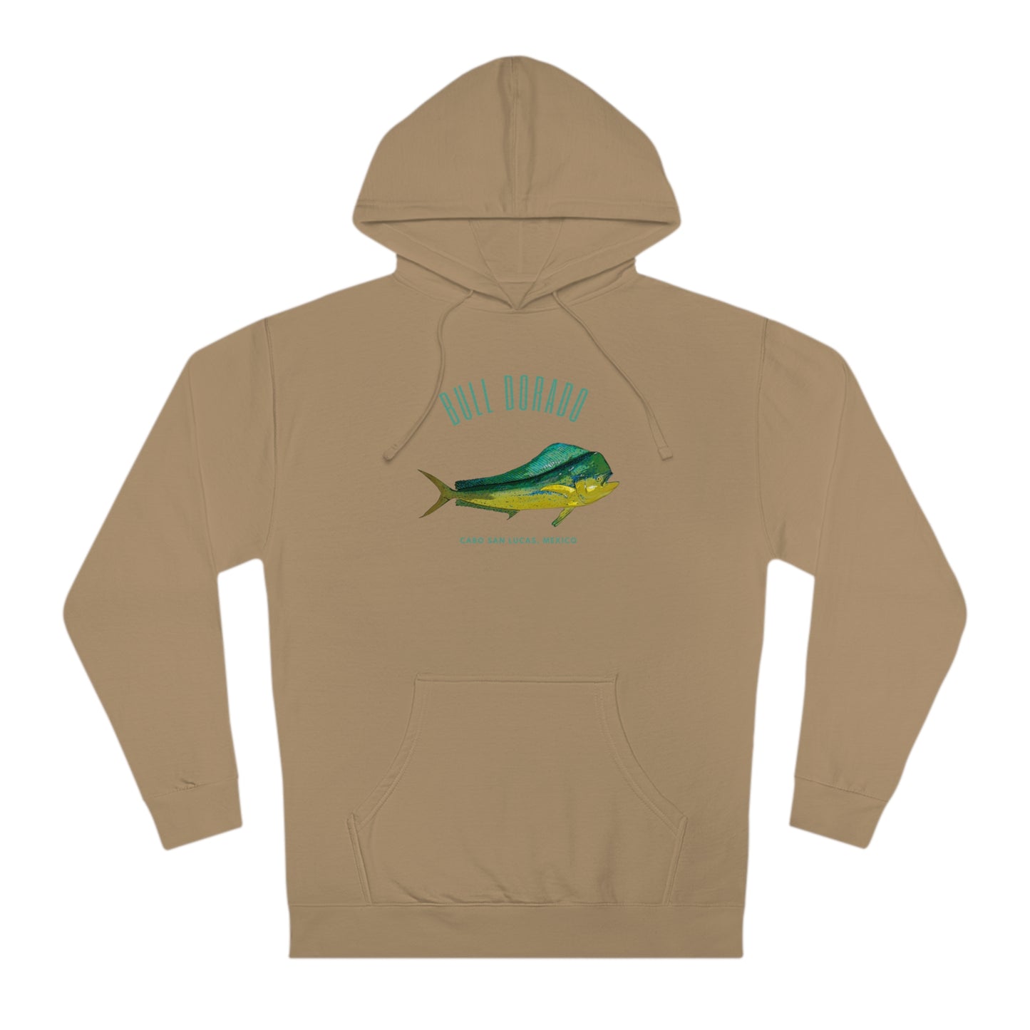 Bull Dolphin Front Design Hoodie