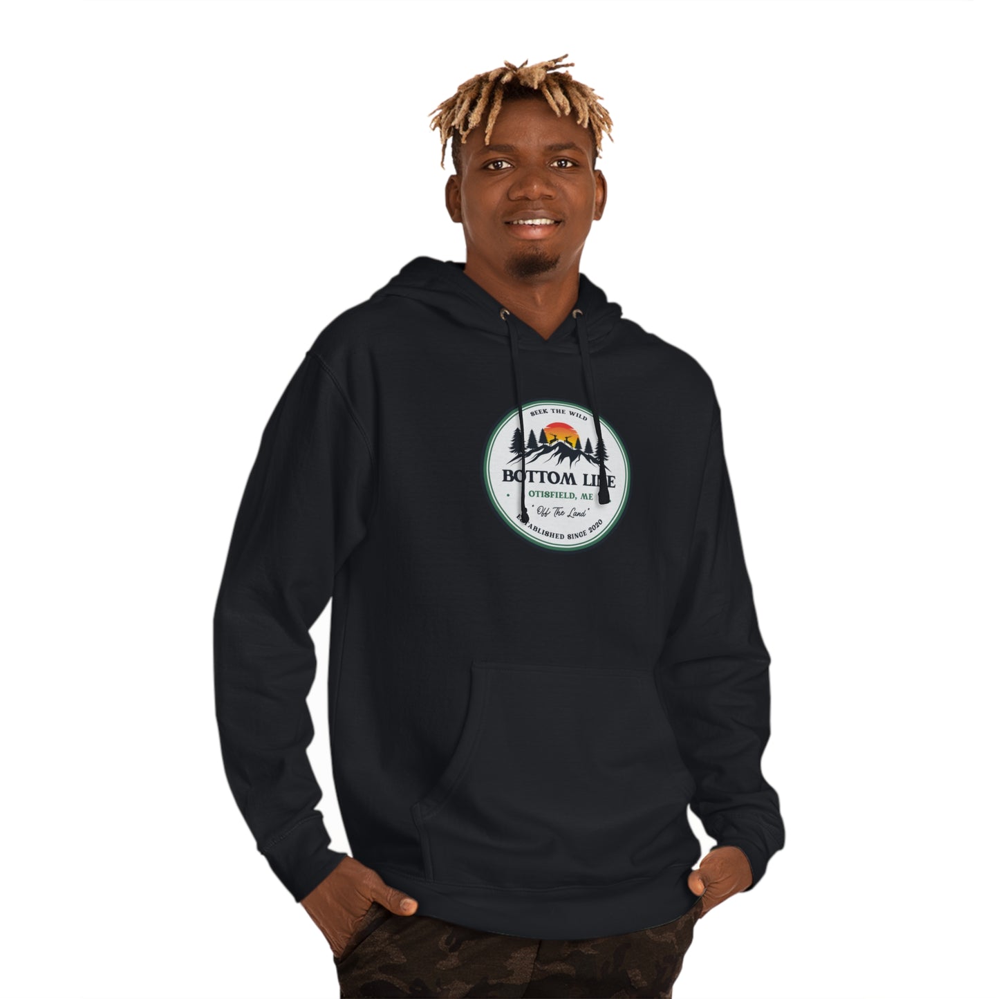 Seek The Wild Front Design Hoodie