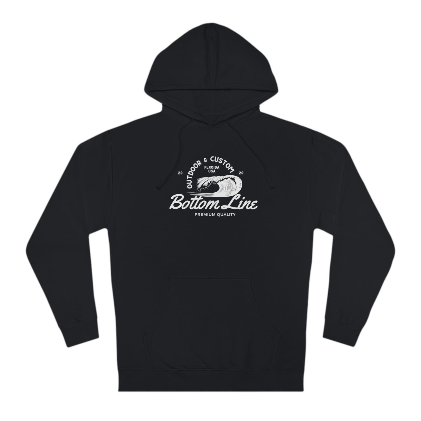 Wave Barrel Front Design Hoodie