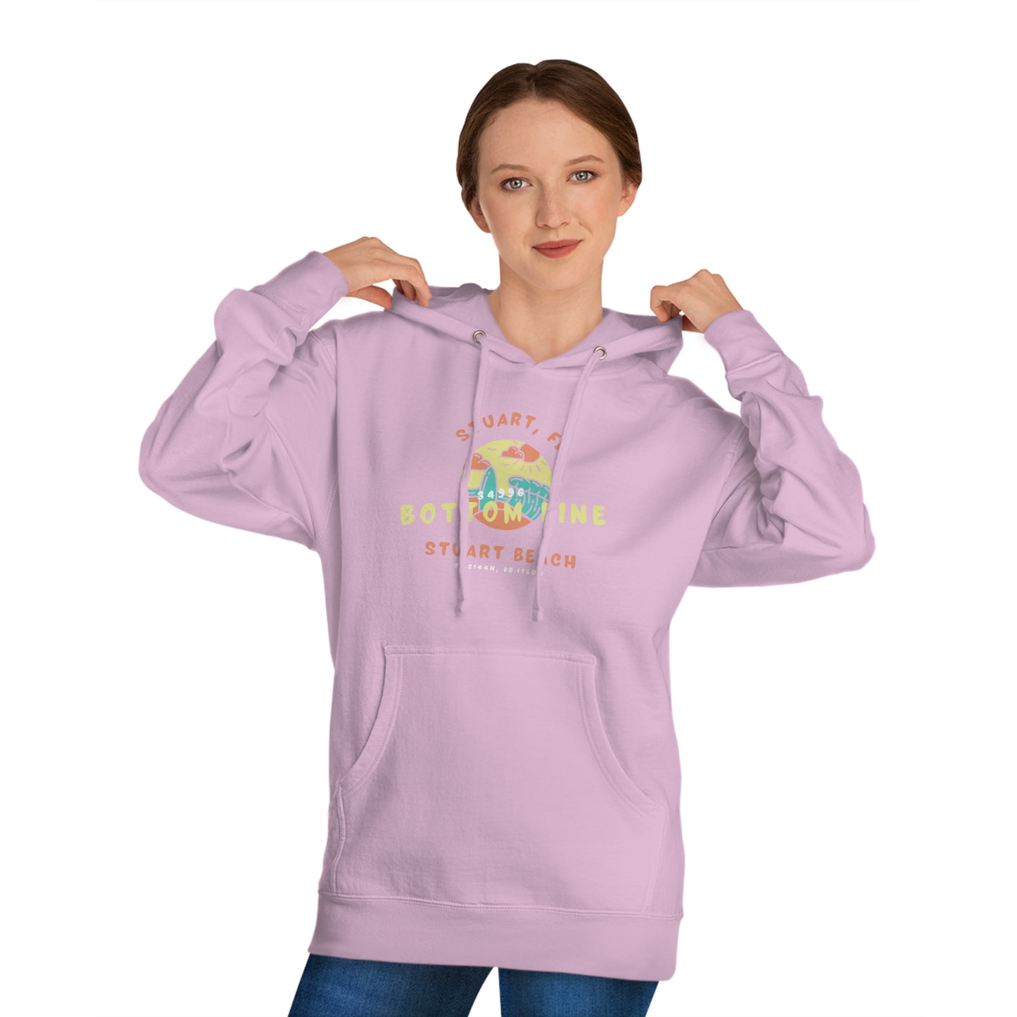 Stuart Beach Front Design Hoodie