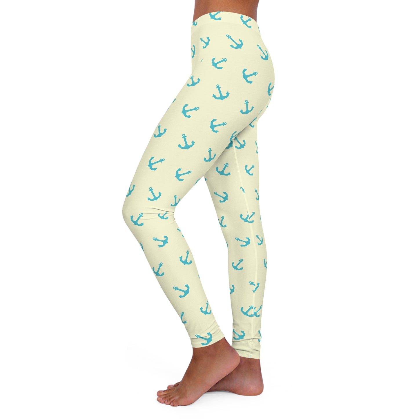 Yellow Anchor Leggings