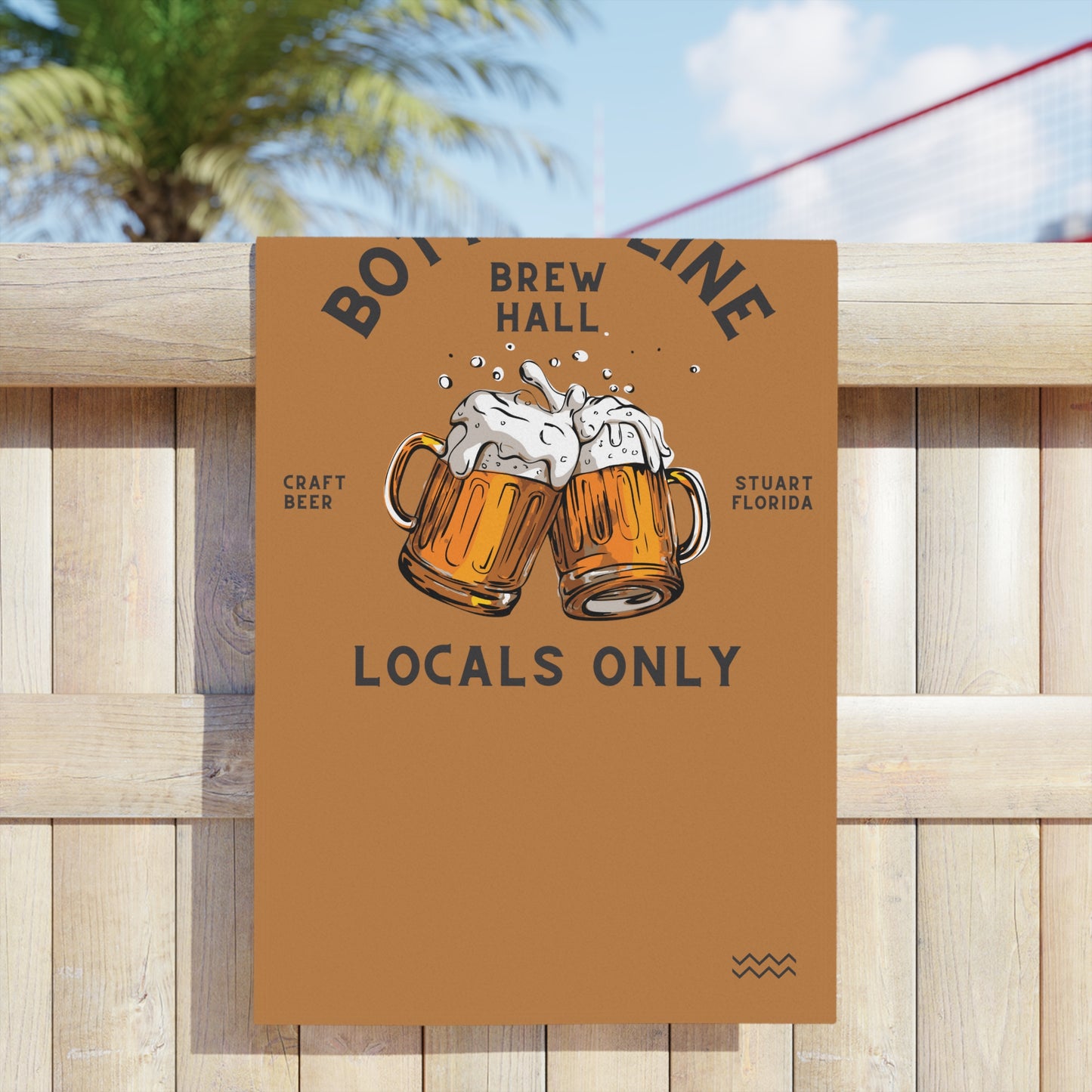 Brew Hall Beach Towel