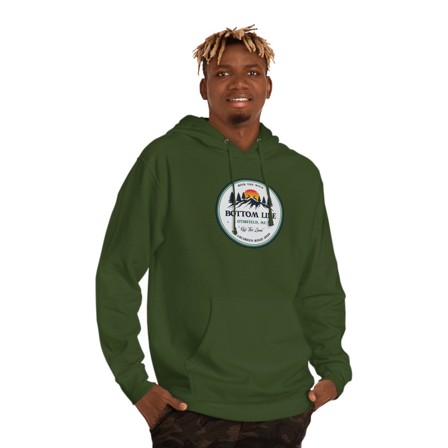 Seek The Wild Front Design Hoodie