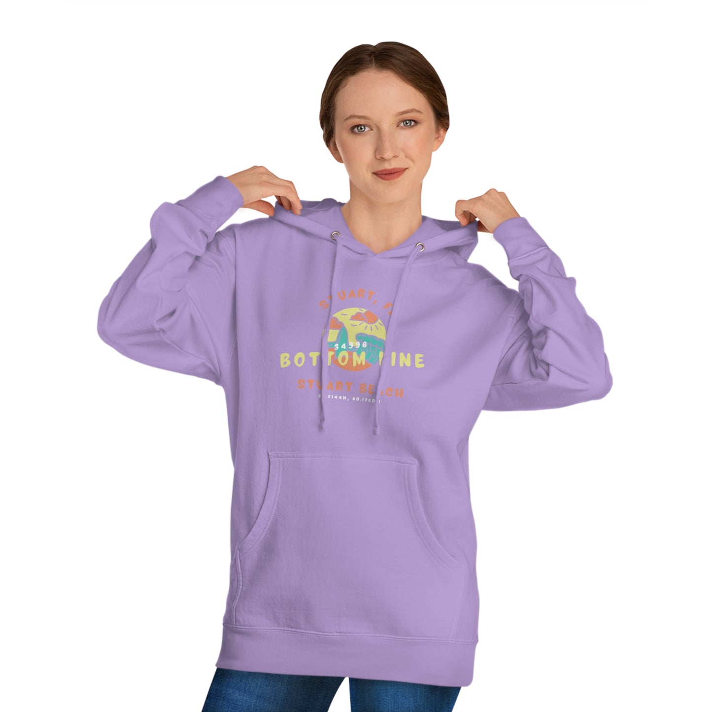 Stuart Beach Front Design Hoodie