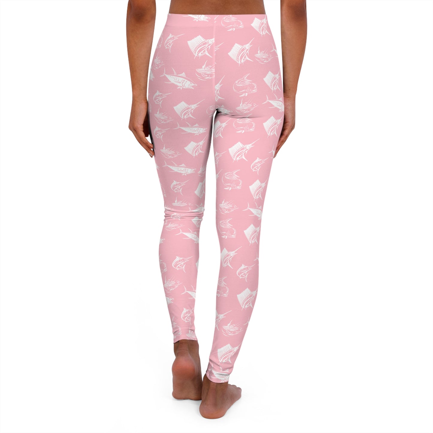 Pink Sport Fish Leggings