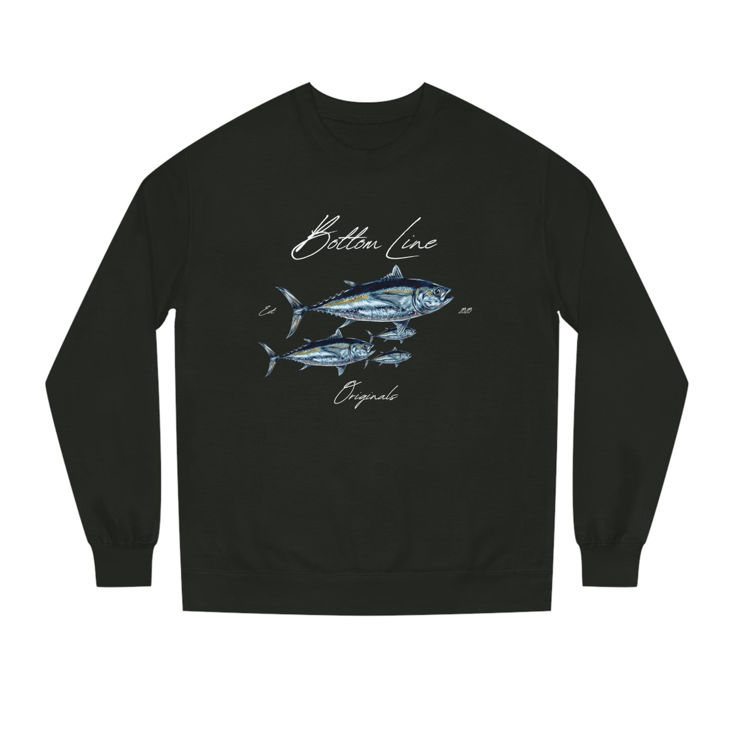 Original Tuna Front Design Crewneck Sweatshirt