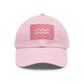 White Ripple Dad Hat