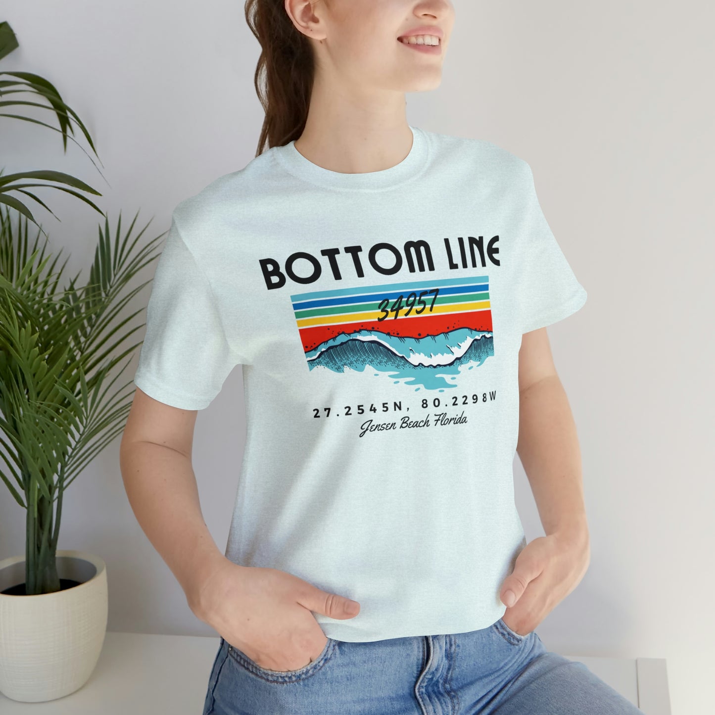 Jensen Beach Front Design Tee