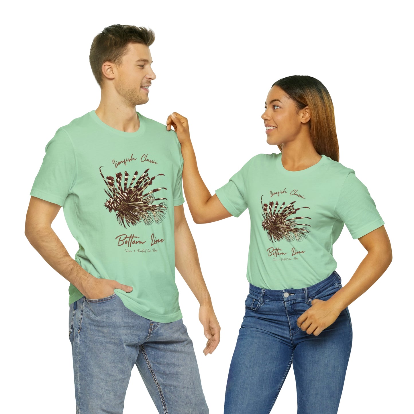 LionFish Classic Front Design Tee