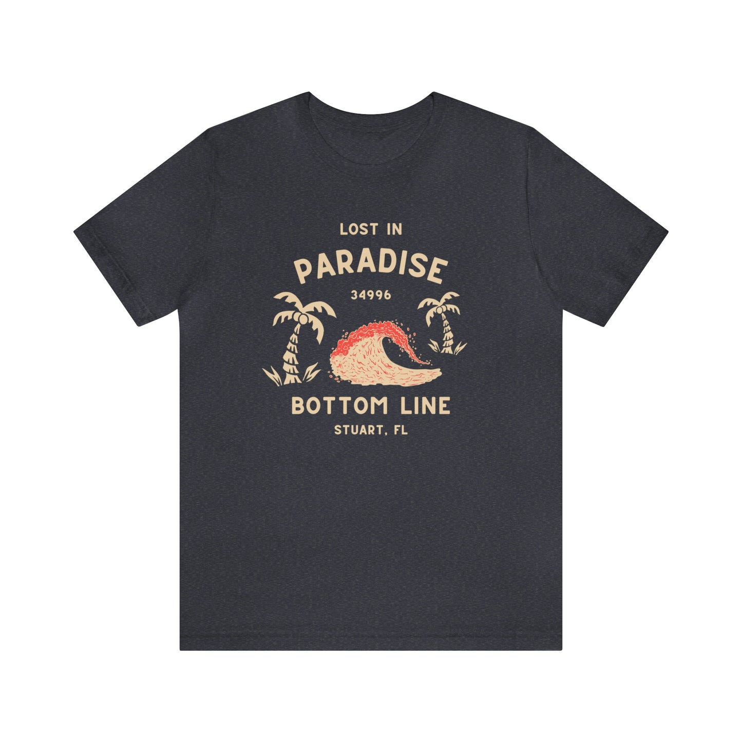 Lost in Paradise Front Designed Tee