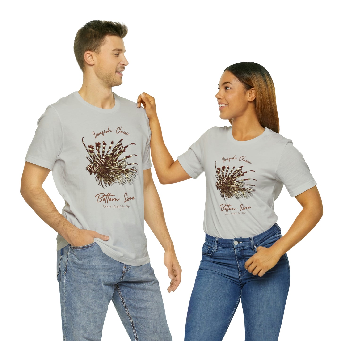 LionFish Classic Front Design Tee