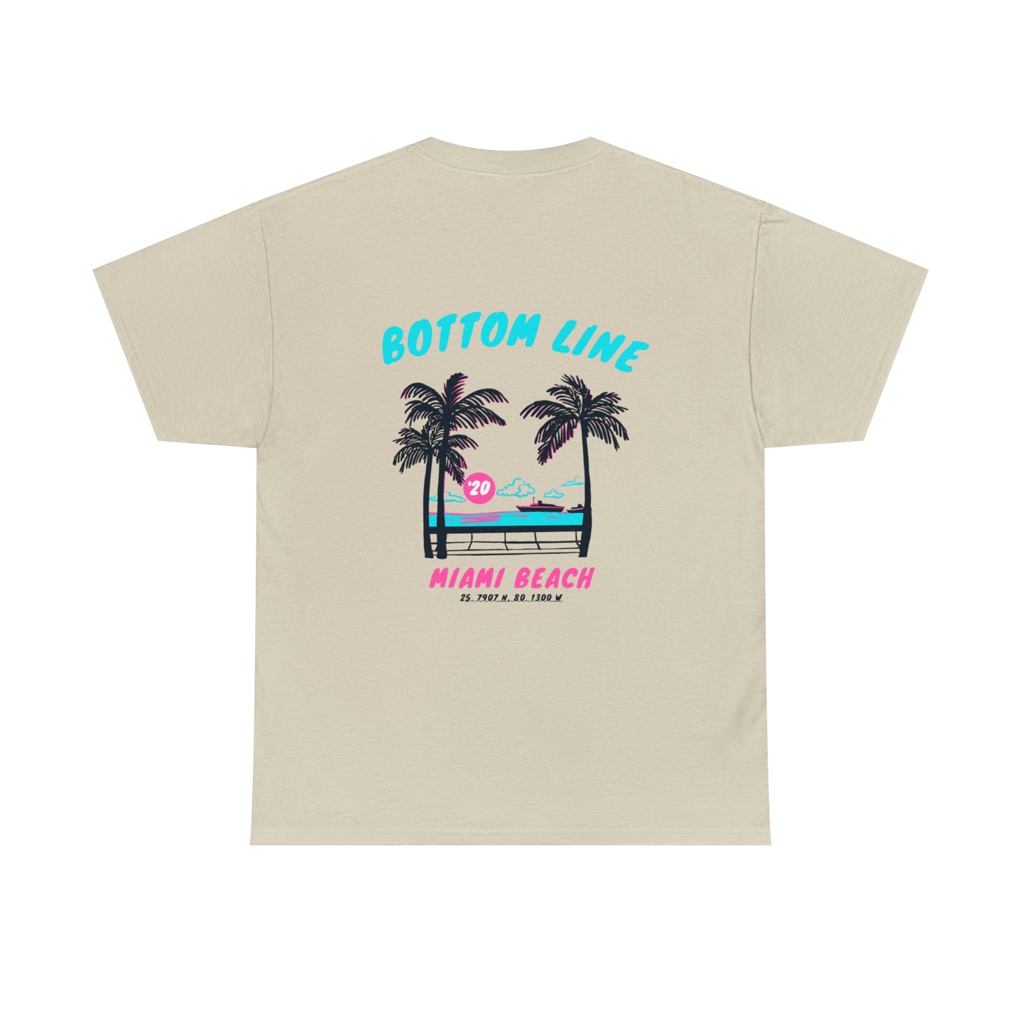 Miami Beach Heavy Cotton Tee