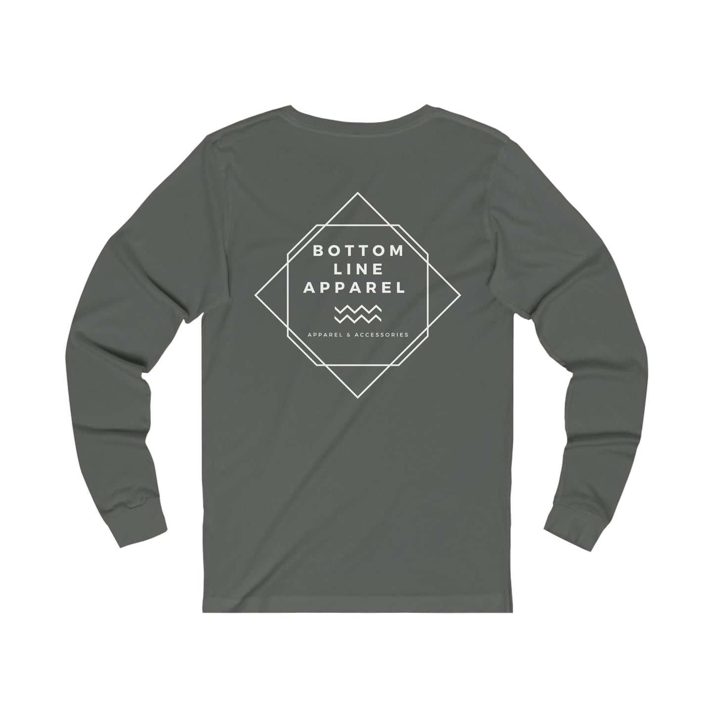 Bottom Line Logo Long Sleeve Tee