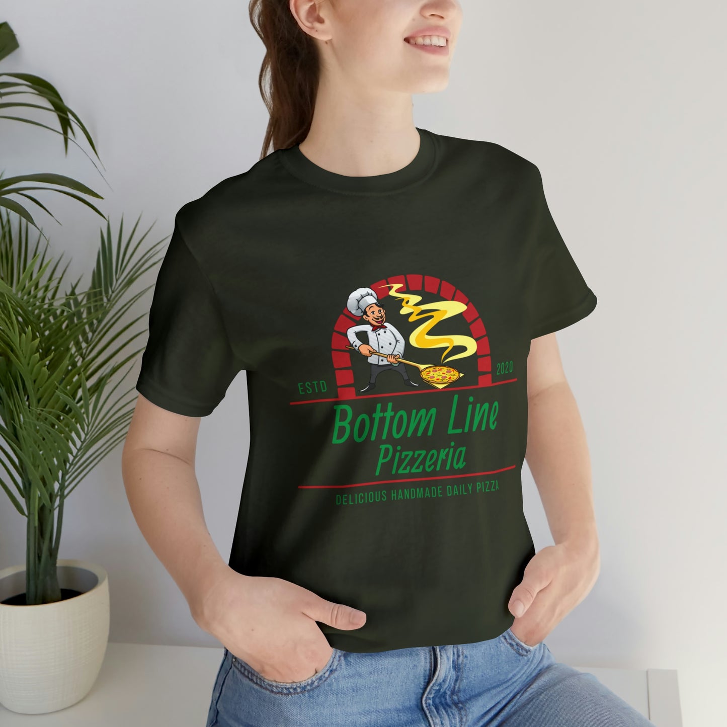 Pizzeria Front Design Tee