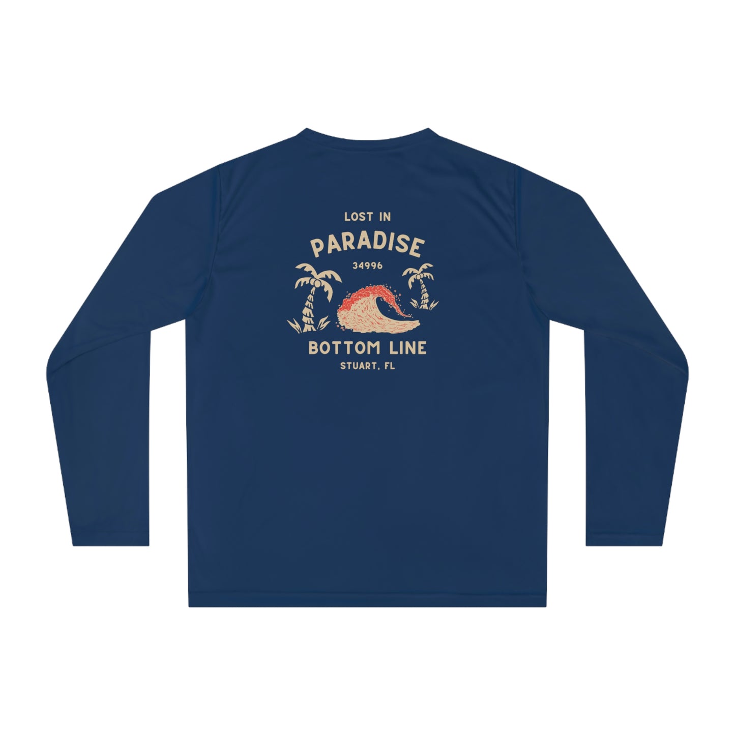 Lost in Paradise Long Sleeve Performance Tee