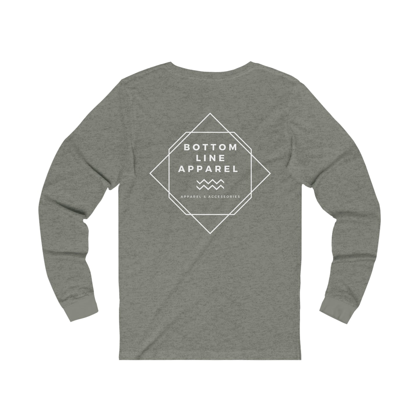 Bottom Line Logo Long Sleeve Tee