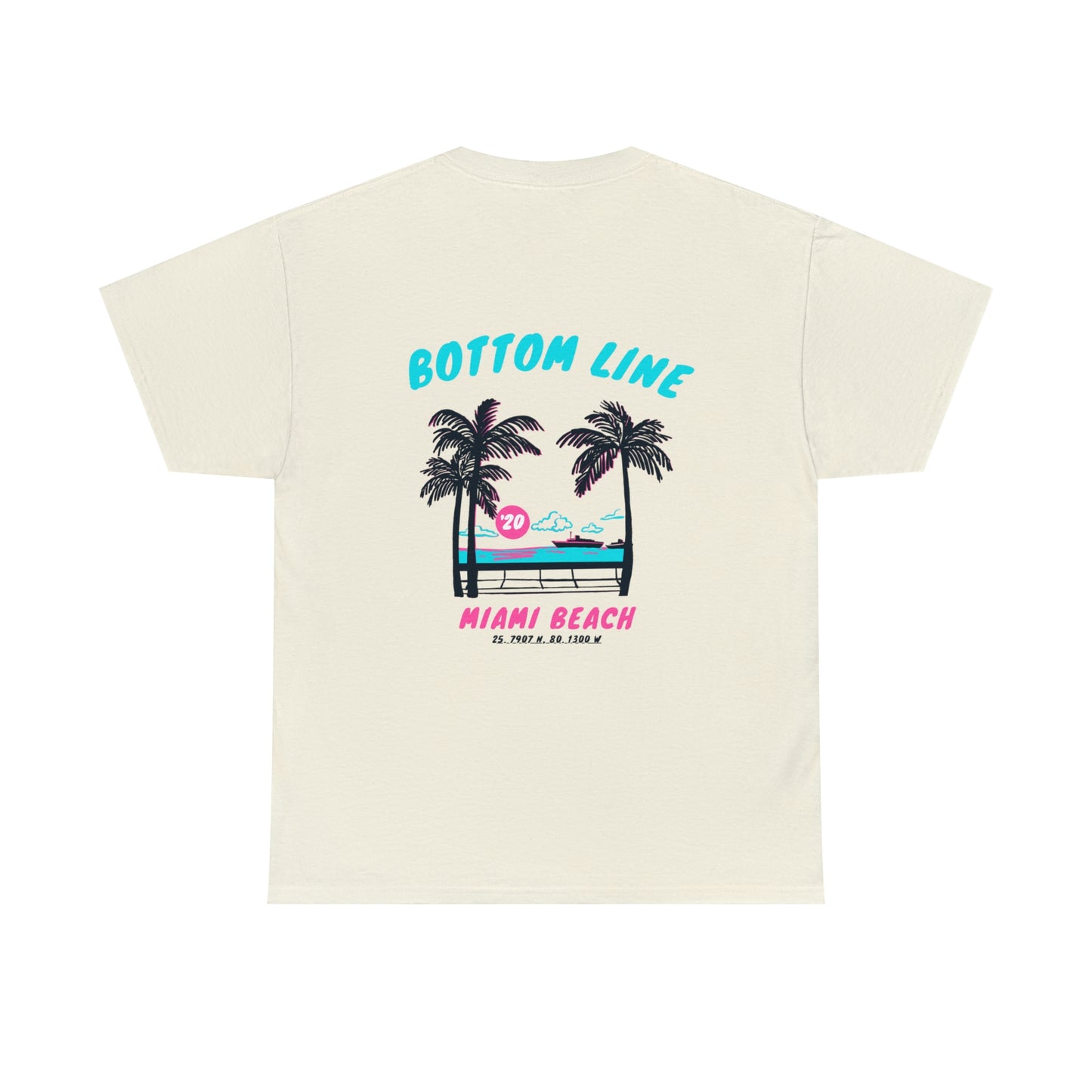 Miami Beach Heavy Cotton Tee