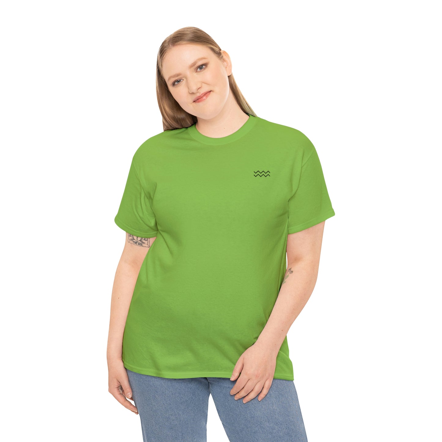 Dinosaur of the Pond Heavy Cotton Tee