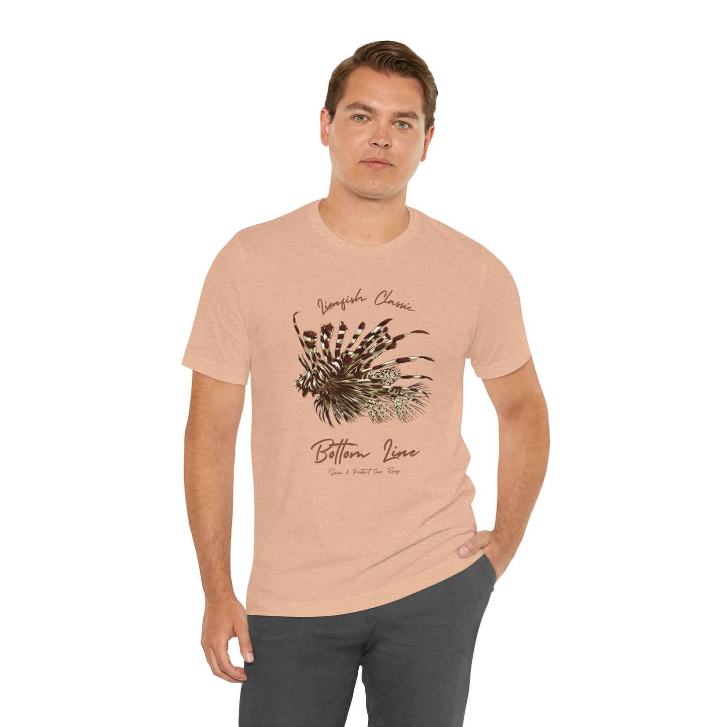 LionFish Classic Front Design Tee