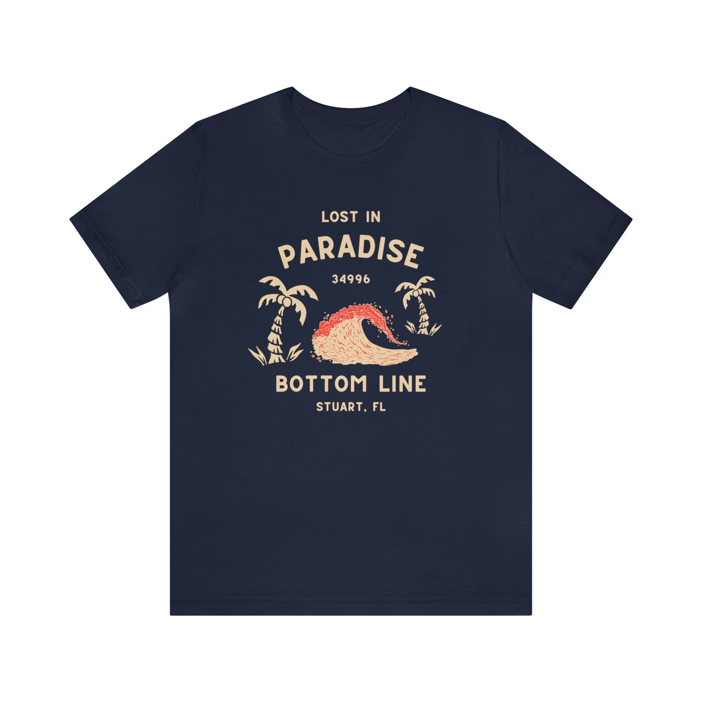 Lost in Paradise Front Designed Tee