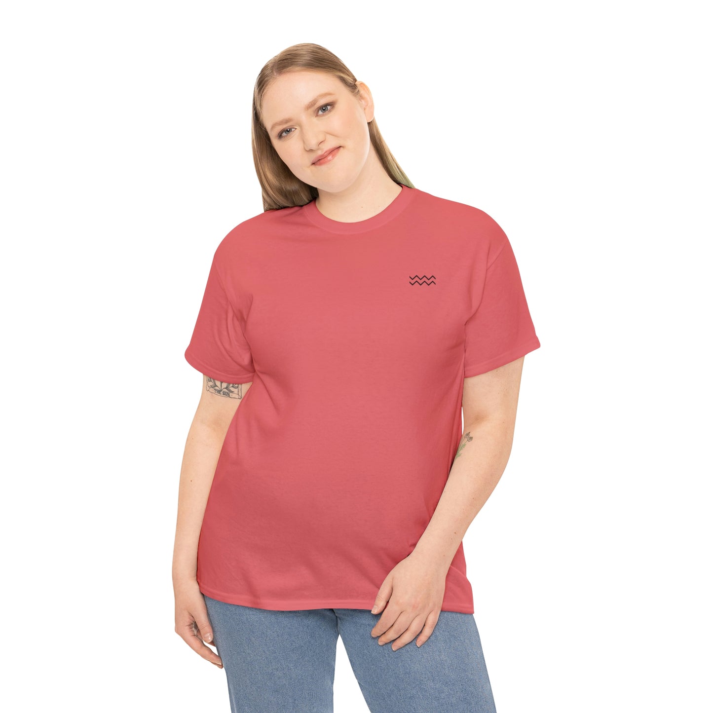 Dinosaur of the Pond Heavy Cotton Tee