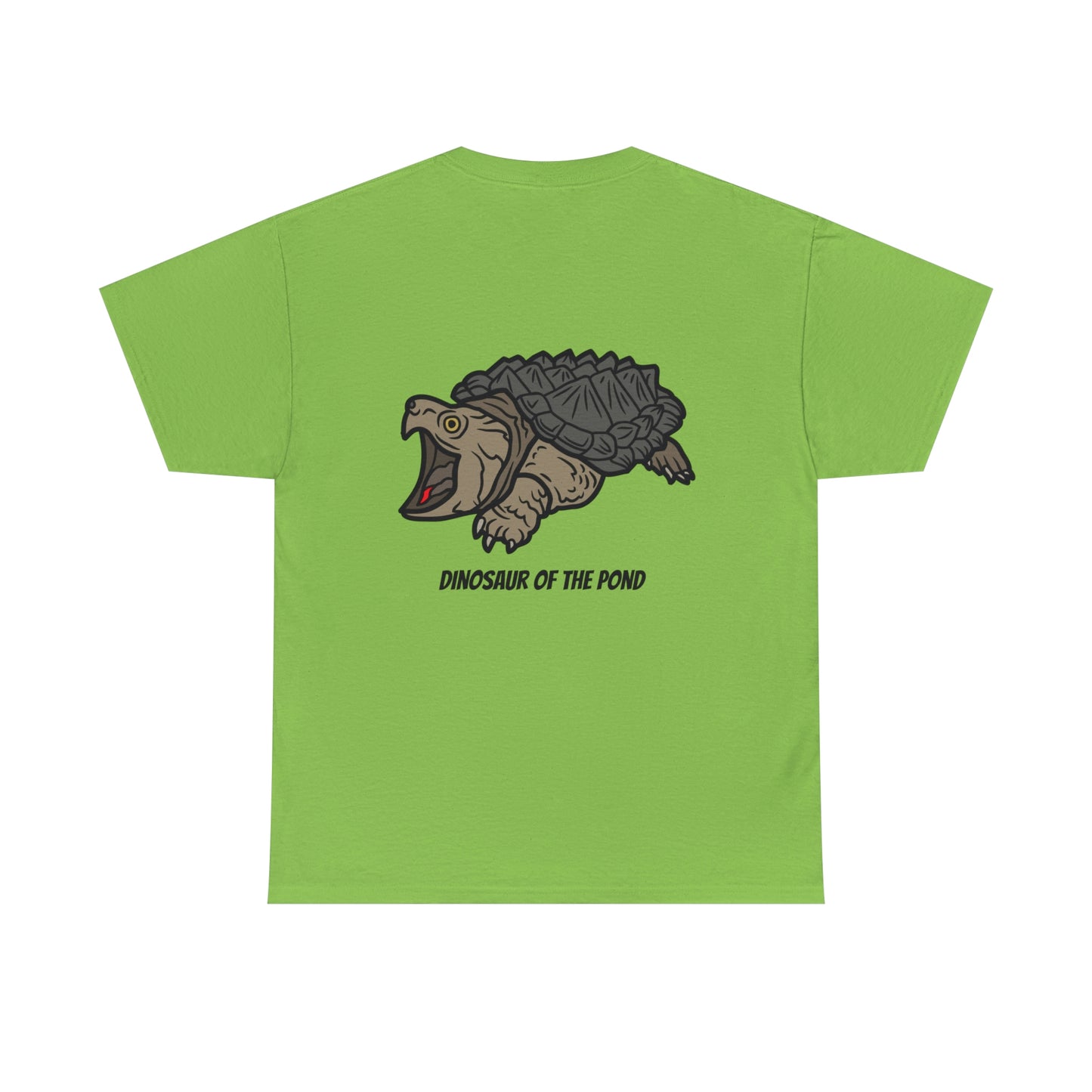 Dinosaur of the Pond Heavy Cotton Tee