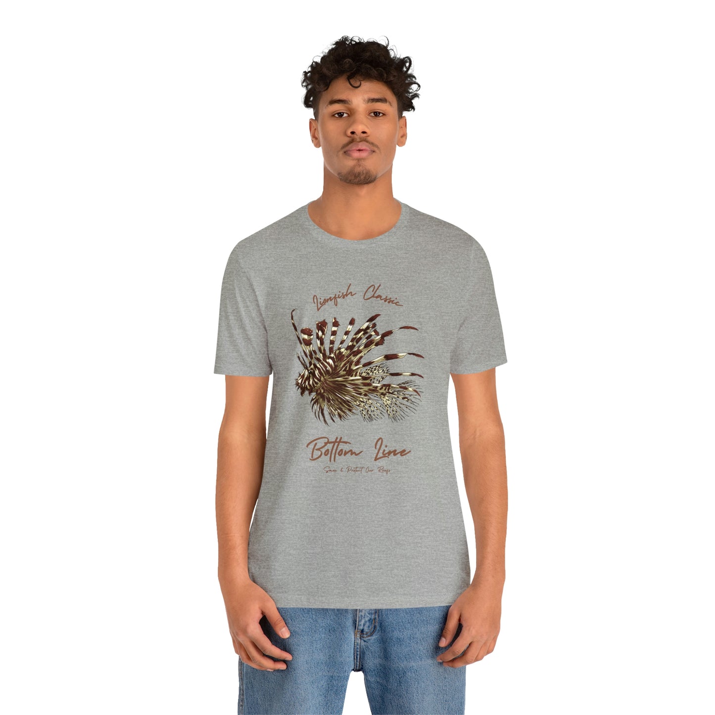 LionFish Classic Front Design Tee