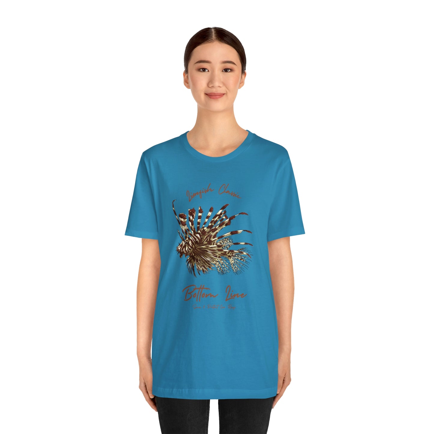 LionFish Classic Front Design Tee