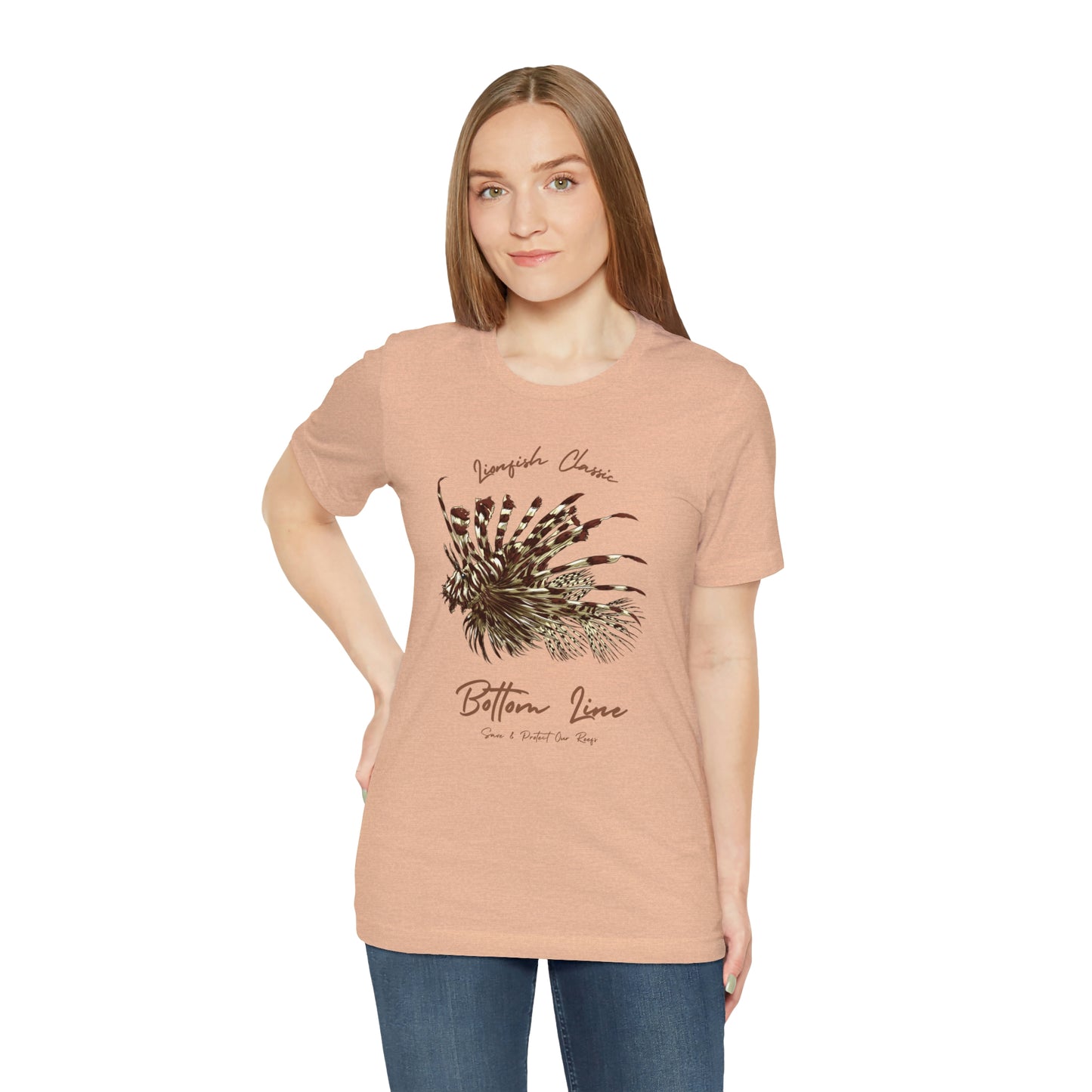 LionFish Classic Front Design Tee