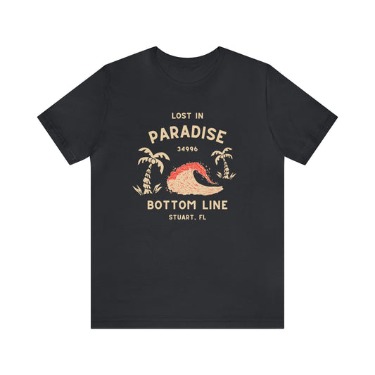 Lost in Paradise Front Designed Tee