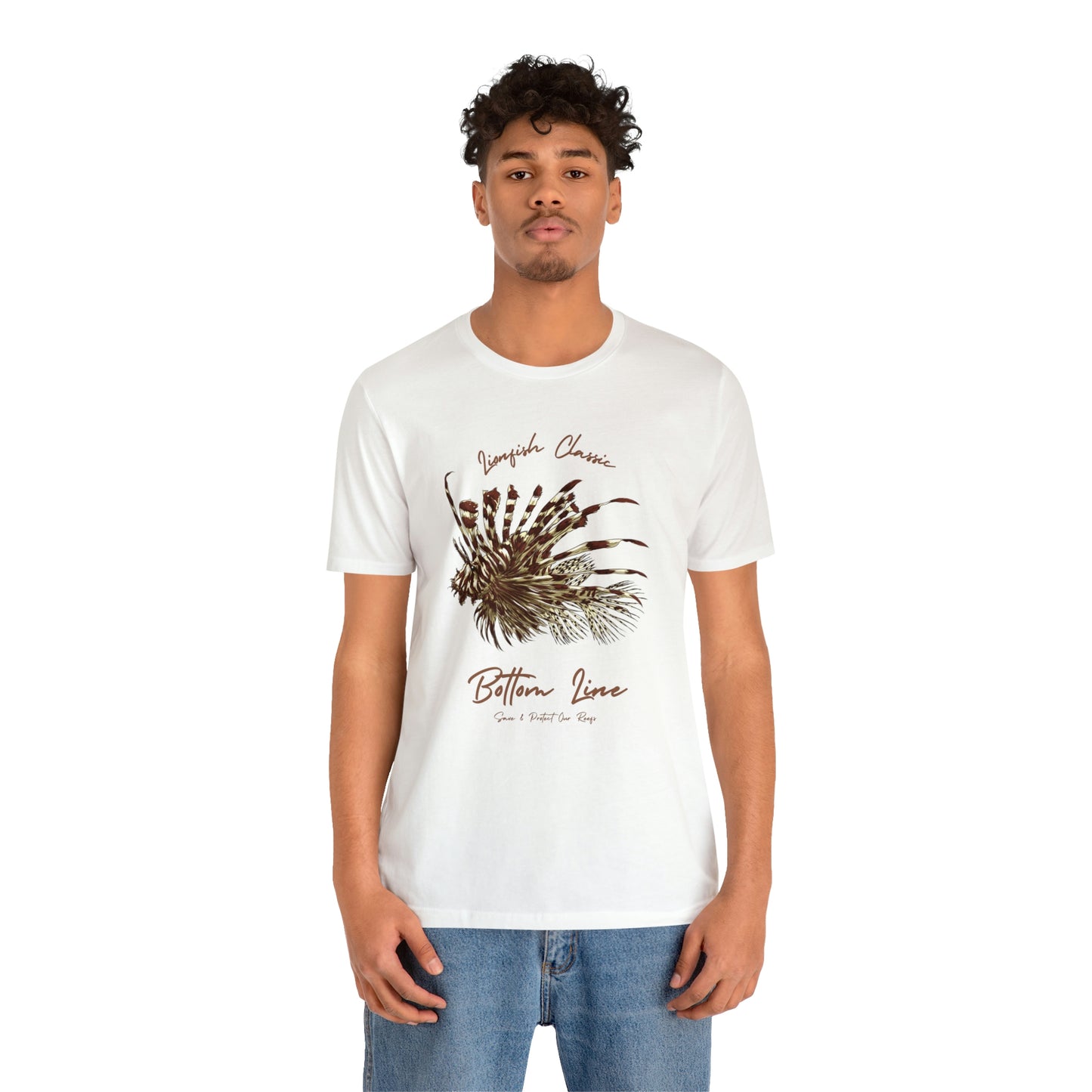 LionFish Classic Front Design Tee