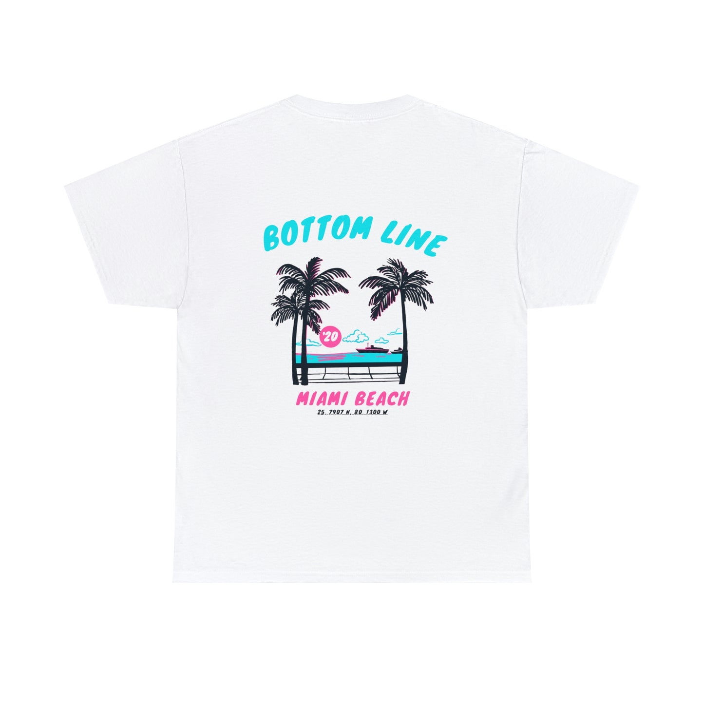 Miami Beach Heavy Cotton Tee